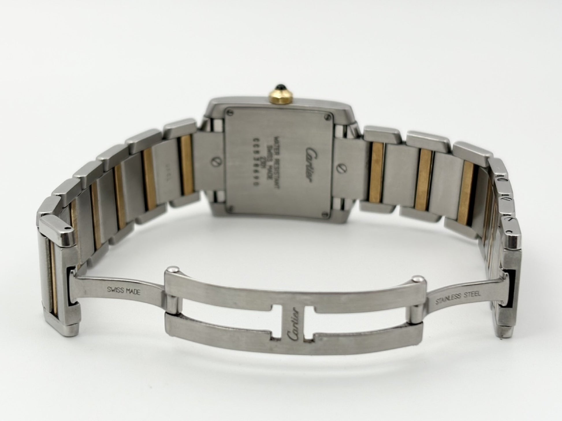 Cartier Tank Française MM W51006Q4 2301 CC538690 Quartz Women's Watch