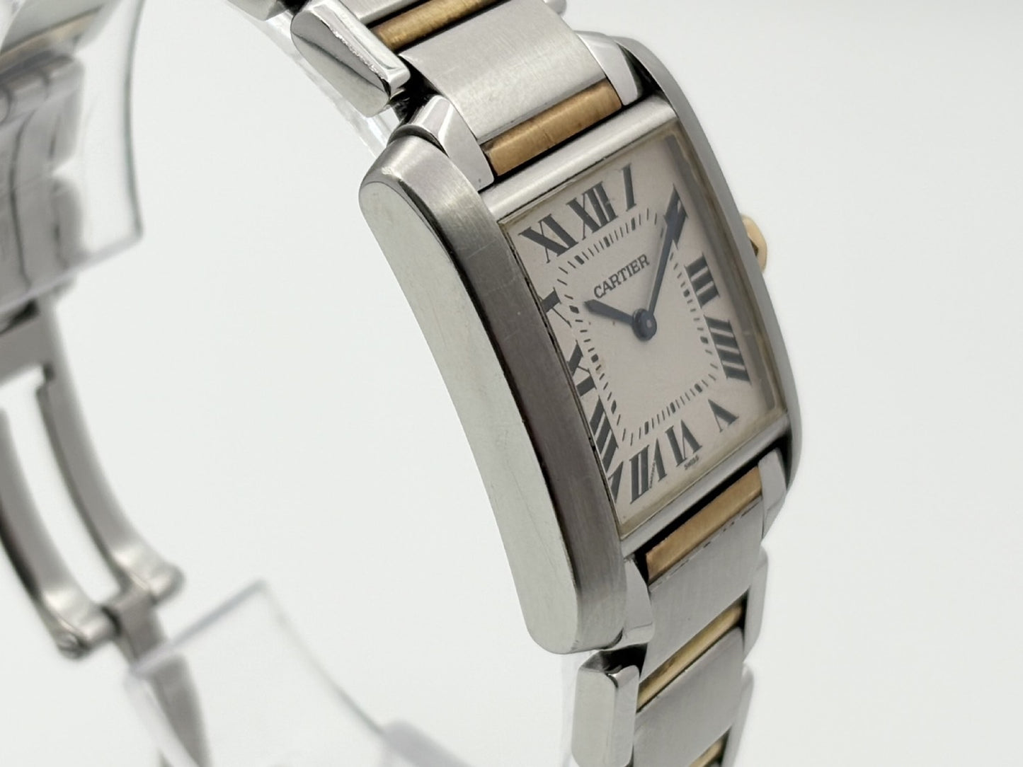 Cartier Tank Française MM W51006Q4 2301 CC538690 Quartz Women's Watch