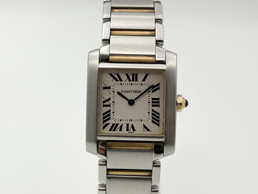 Cartier Tank Française MM W51006Q4 2301 CC538690 Quartz Women's Watch