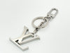 LOUIS VUITTON Vuitton M01192 Keychain LV Initial Charm Silver LE2284 Keycase Keychain