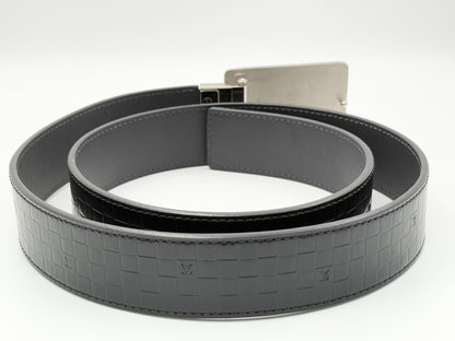 LOUIS VUITTON M6820 Santur Enventour Belt 90/36 Black CA4190 Damier Infini Belt