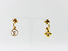 LOUIS VUITTON Vuitton M64859 Bookle Dreille Blooming Earrings