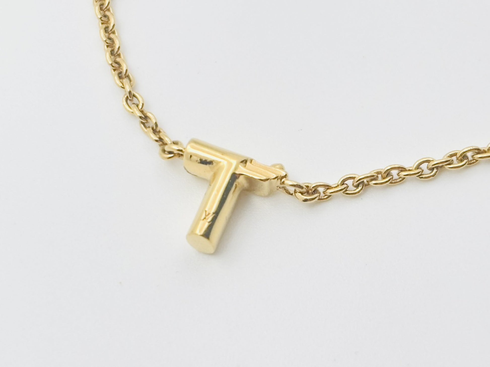 LOUIS VUITTON Vuitton M67177 LV&ME T Gold LE0175 Bracelet Bangle