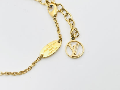 LOUIS VUITTON Vuitton M67177 LV&ME T Gold LE0175 Bracelet Bangle