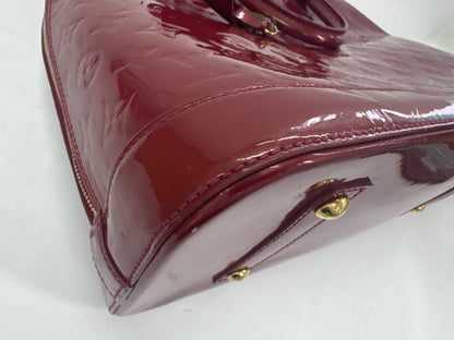 LOUIS VUITTON Alma GM Vernis Handbag
