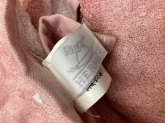HERMES DADA Baby Rocking Horse Bath Mat/Bath Towel, Pink x White, 53cm x 92cm, Other Accessories