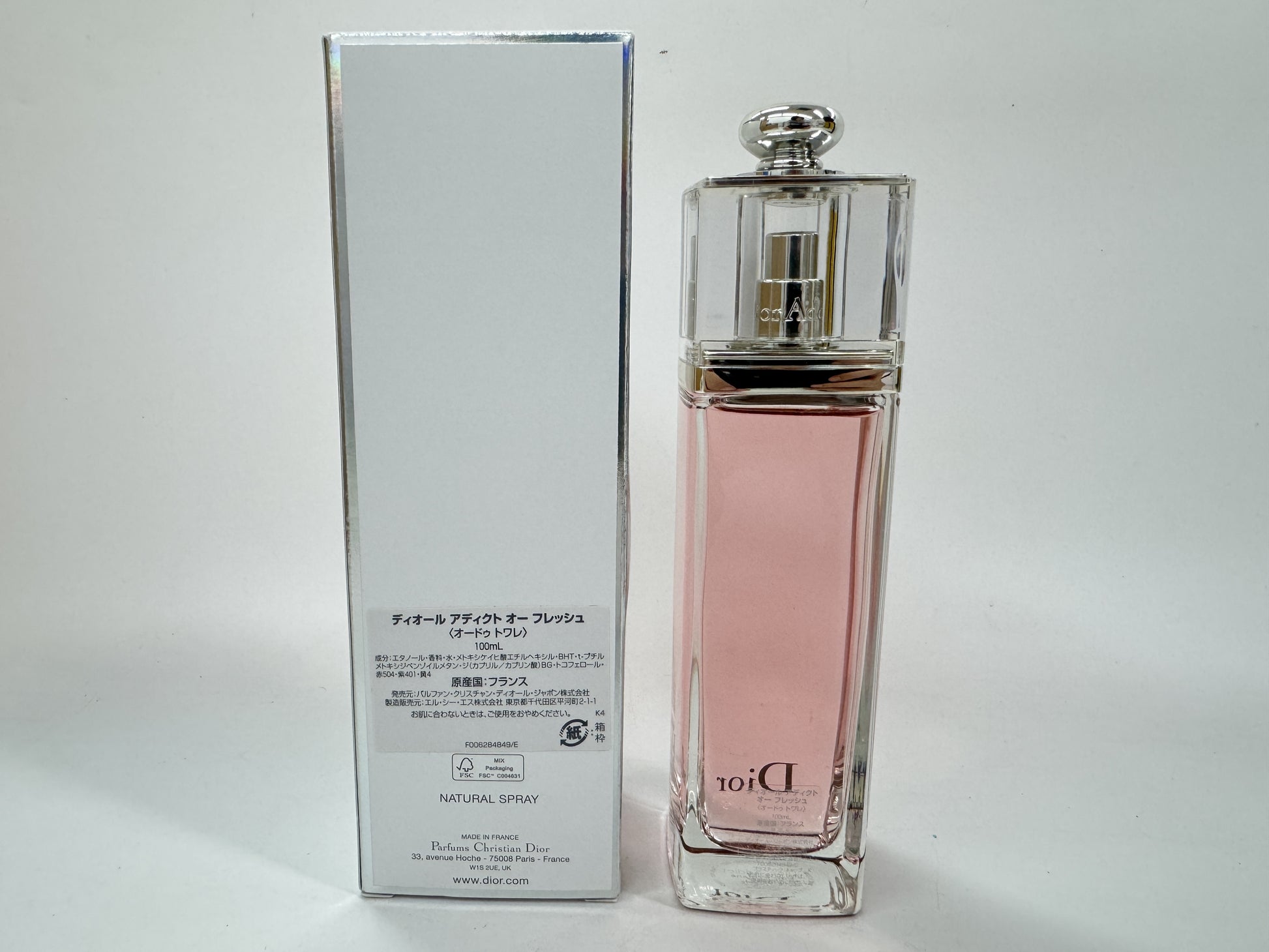 Dior Addict Eau Fraîche Eau de Toilette 100ml Perfume