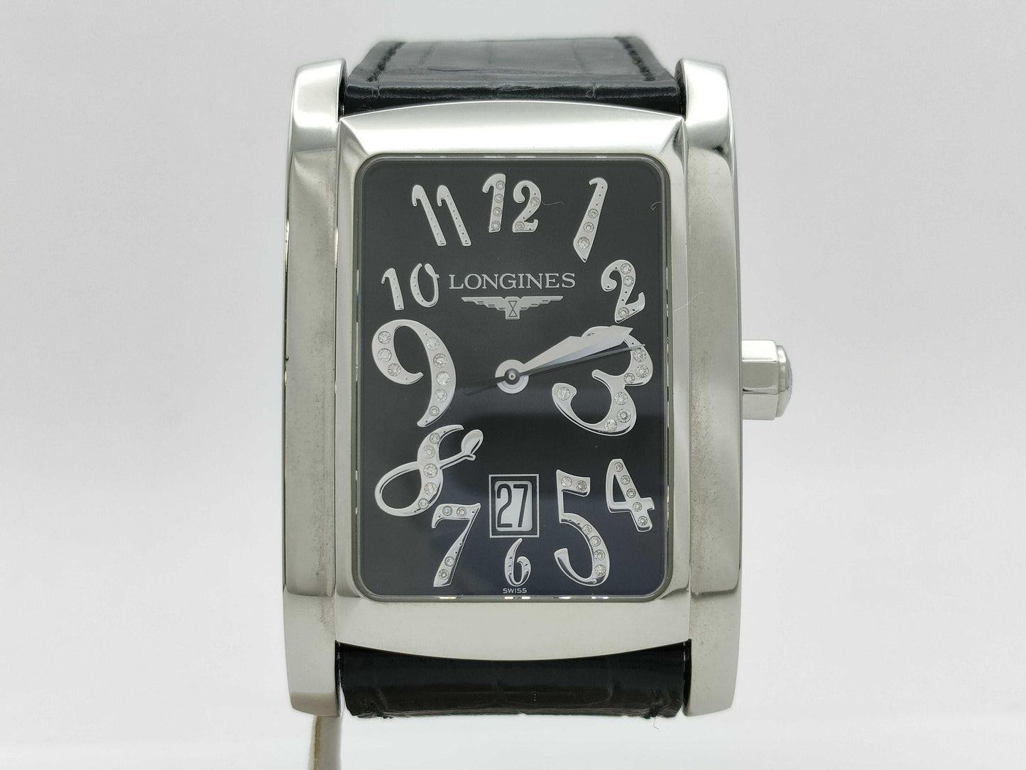 LONGINES Dolce Vita L5.686.4 33786325 Quartz Black Dial Men's Watch