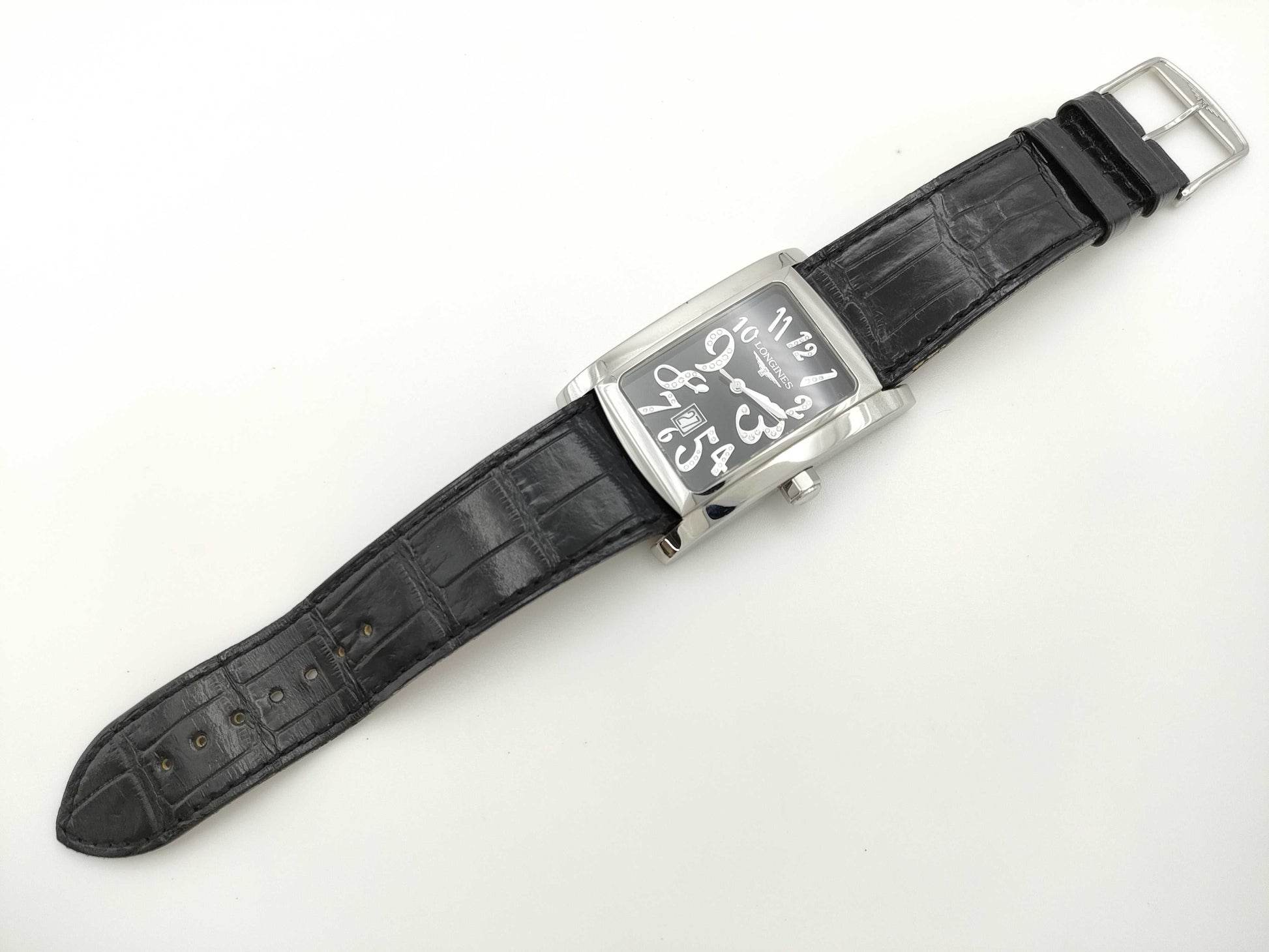 LONGINES Dolce Vita L5.686.4 33786325 Quartz Black Dial Men's Watch