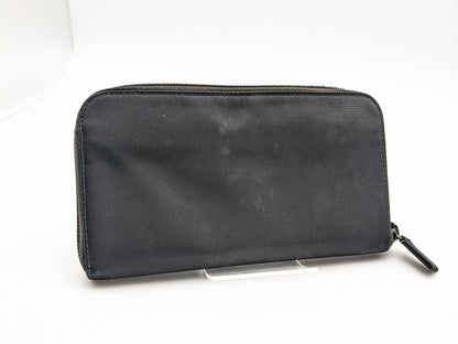 PRADA Nylon Round Wallet