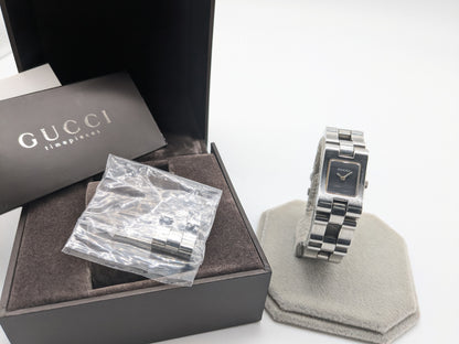 GUCCI 2305L 0079375 Quartz Black Dial Immovable Women's Watch