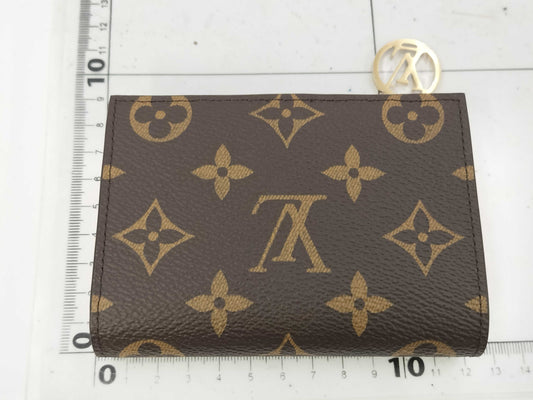 LOUIS VUITTON LV M25692 Monogram Eugenie Pink Portefeuille Lisa Unused RFID Pouch