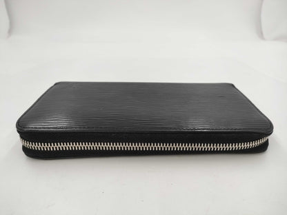LOUIS VUITTON LV M61857 Epi Noir Zippy Wallet CA2118 Pouch