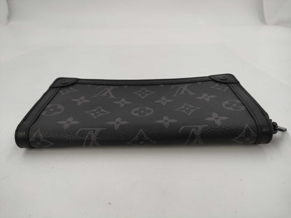 LOUIS VUITTON LV M80558 Eclipse Trunk Zippy Wallet RFID Tag Wallet