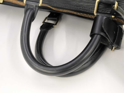 LOUIS VUITTON LV Epi Leather M42962 Keepall 50 SP0978 Boston Bag with Name Tag