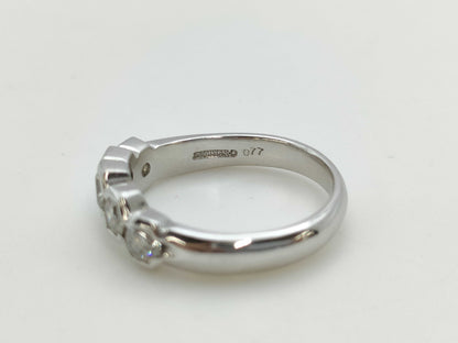 D0.77ct K18WG 4.8g Ring 