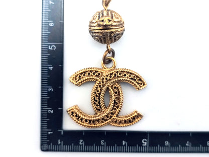 CHANEL Cocomark Ball Swing Necklace Necklace