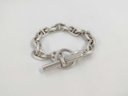 HERMES Schone Dunkle MM 16 Frames 61.4g SV925 Bracelet Bracelet Bangle