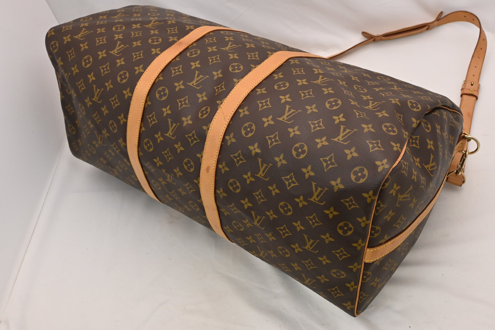 LOUIS VUITTON LOUIS VUITTON Louis Vuitton Monogram Keepall Bandouliere 60 Boston Bag 2-way M41412 Boston Bag