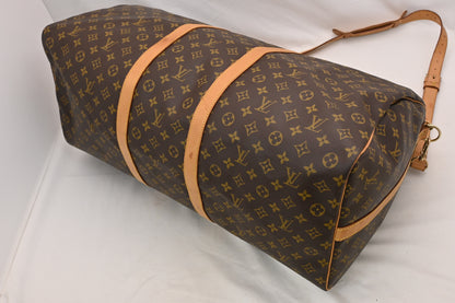 LOUIS VUITTON LOUIS VUITTON Louis Vuitton Monogram Keepall Bandouliere 60 Boston Bag 2-way M41412 Boston Bag