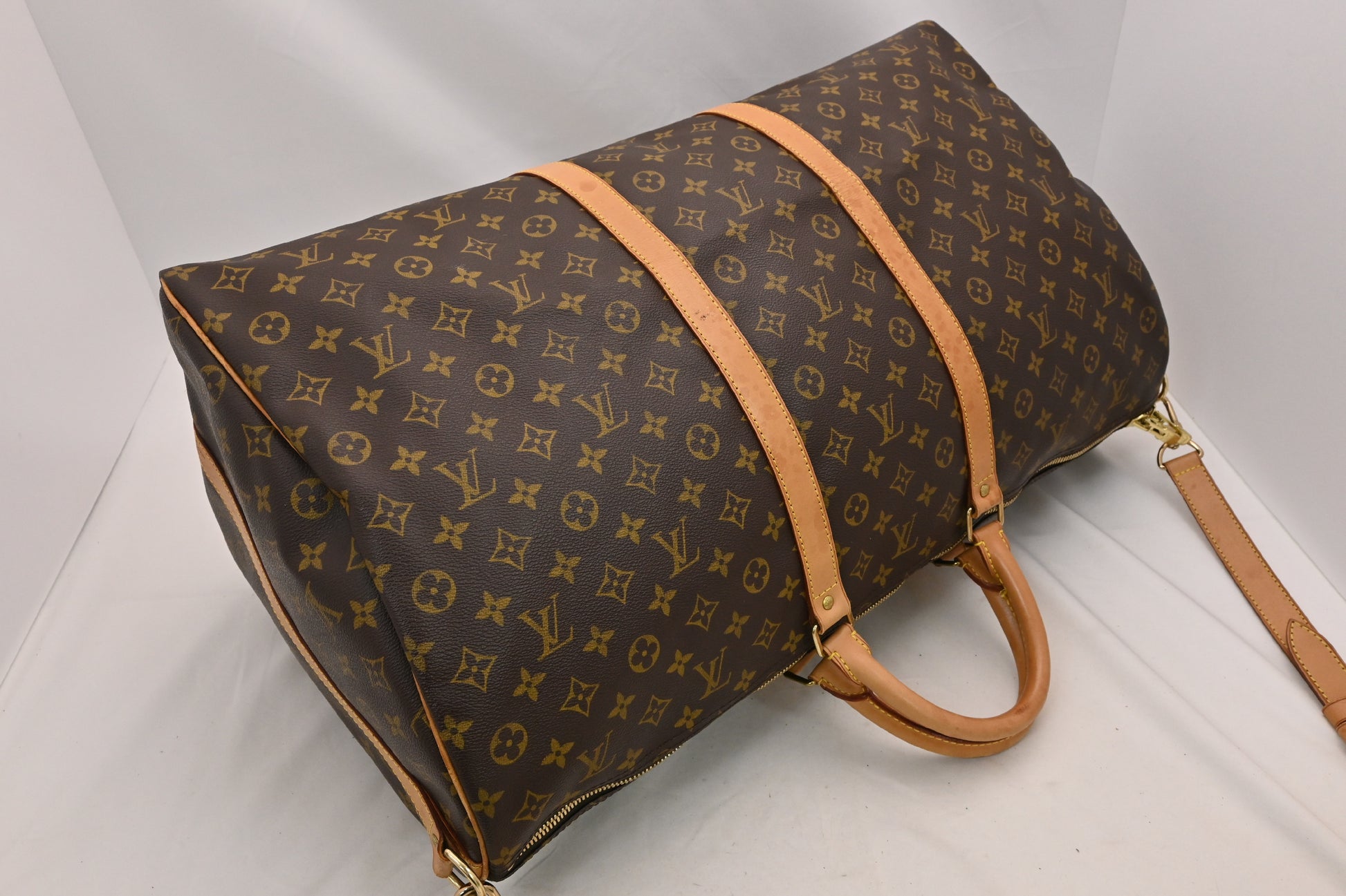 LOUIS VUITTON LOUIS VUITTON Louis Vuitton Monogram Keepall Bandouliere 60 Boston Bag 2-way M41412 Boston Bag