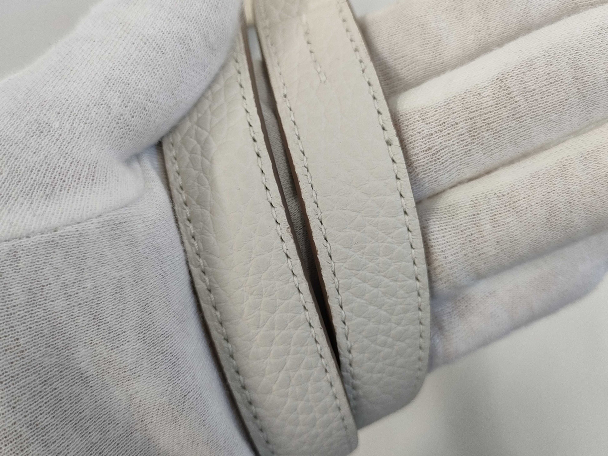 HERMES Cabaselier 31K Engraved Tote Bag