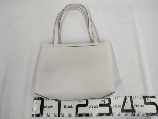 HERMES Cabaselier 31K Engraved Tote Bag