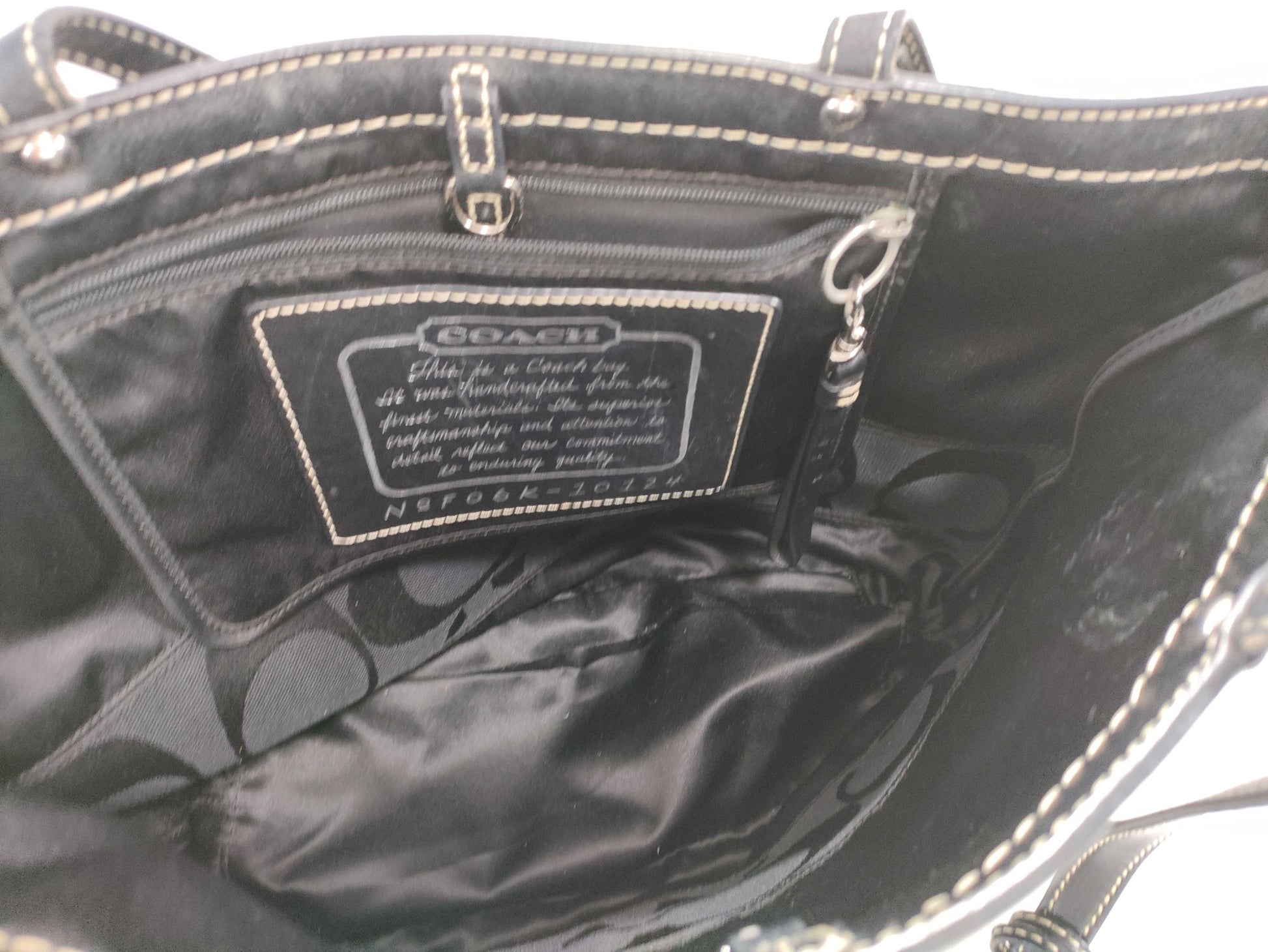 COACH Signature Coach 5-Point Summary Tote Bag