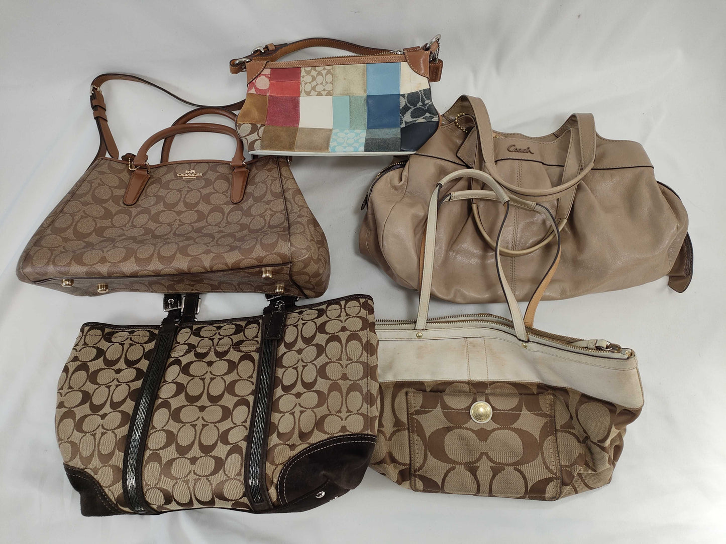 COACH Signature Coach 5-Point Summary Tote Bag