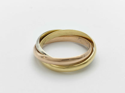 Cartier Trinity #51 750 4.8g Ring 