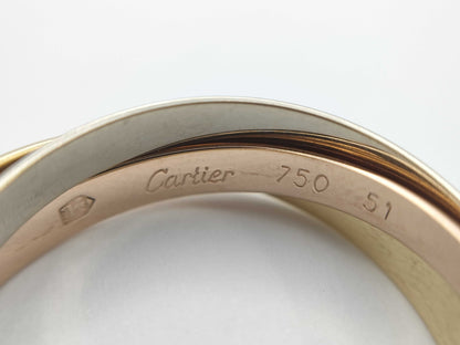 Cartier Trinity #51 750 4.8g Ring 