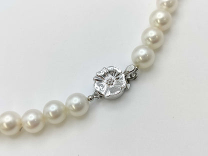 Pearl diameter approx. 6.4-6.9mm SV 28.1g Necklace 