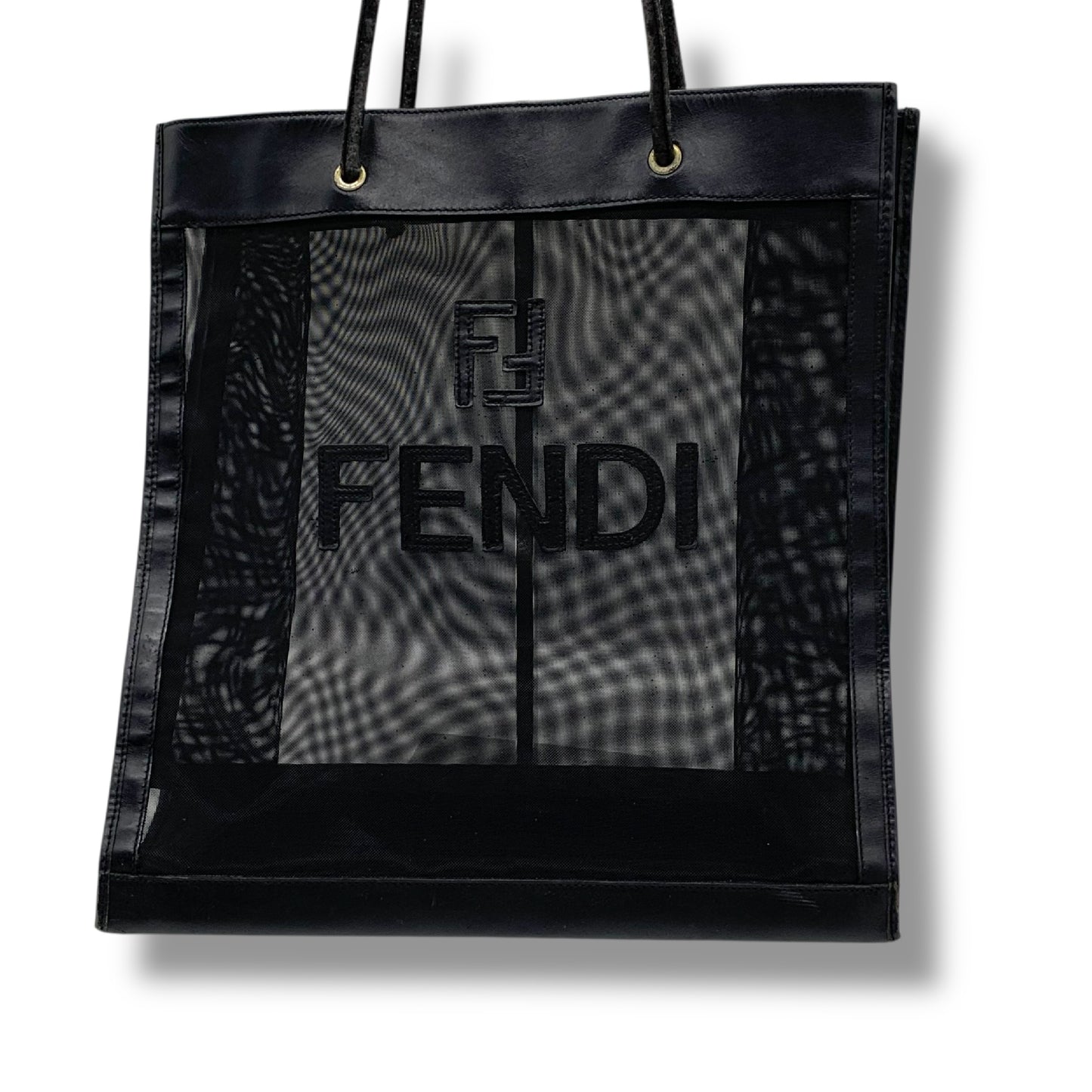 Felisi Fendi Mesh Tote Bag