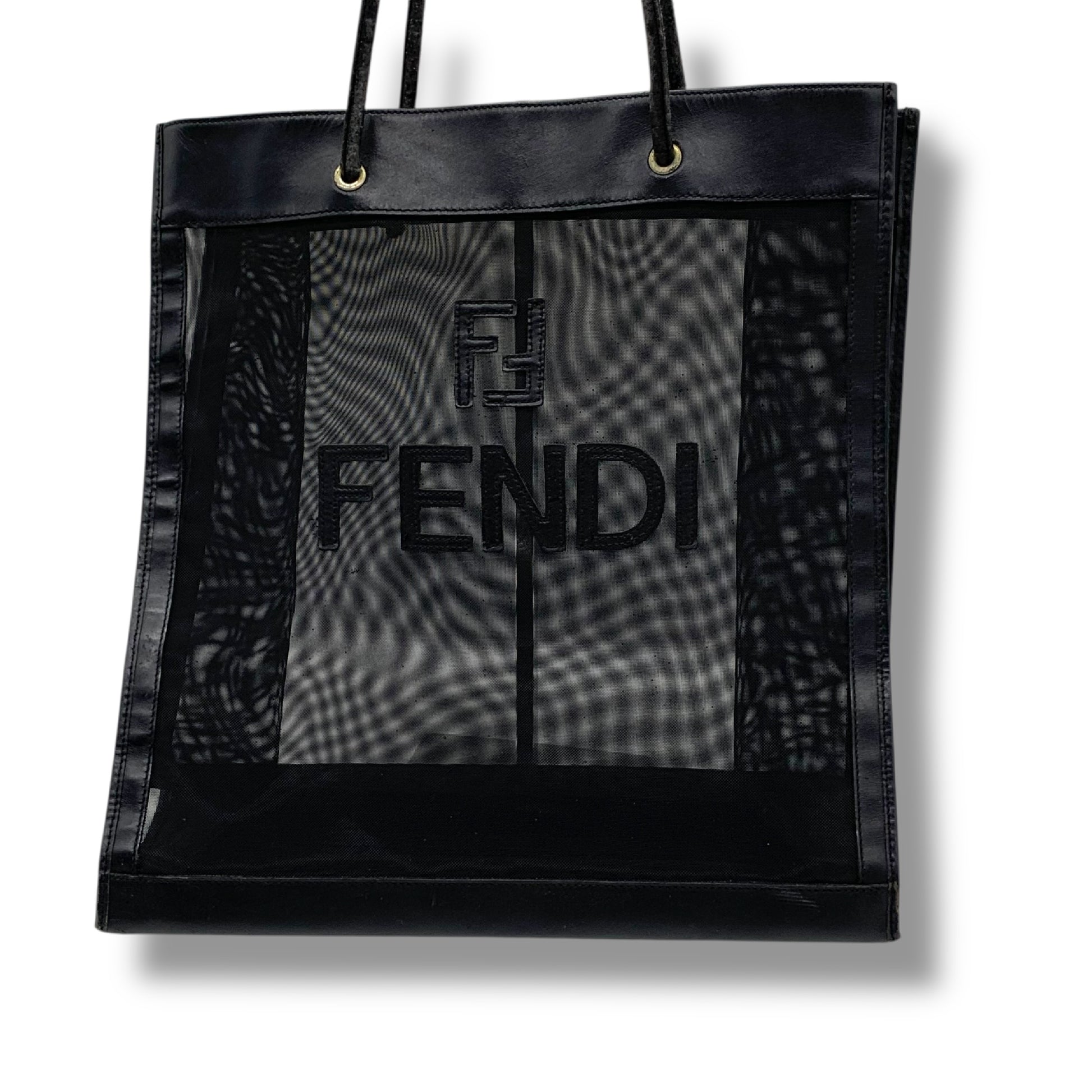 Felisi Fendi Mesh Tote Bag