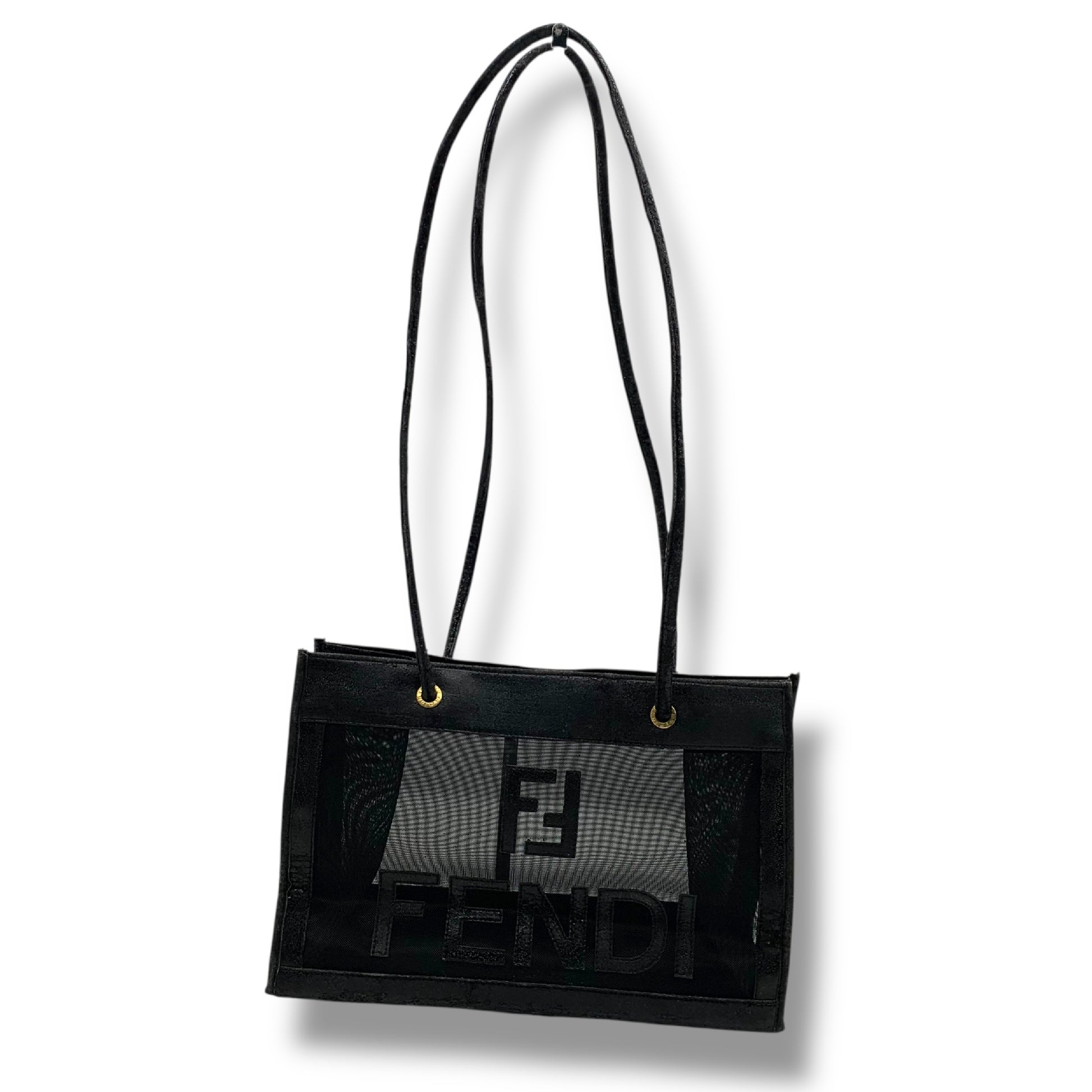 FENDI Mesh Tote Bag
