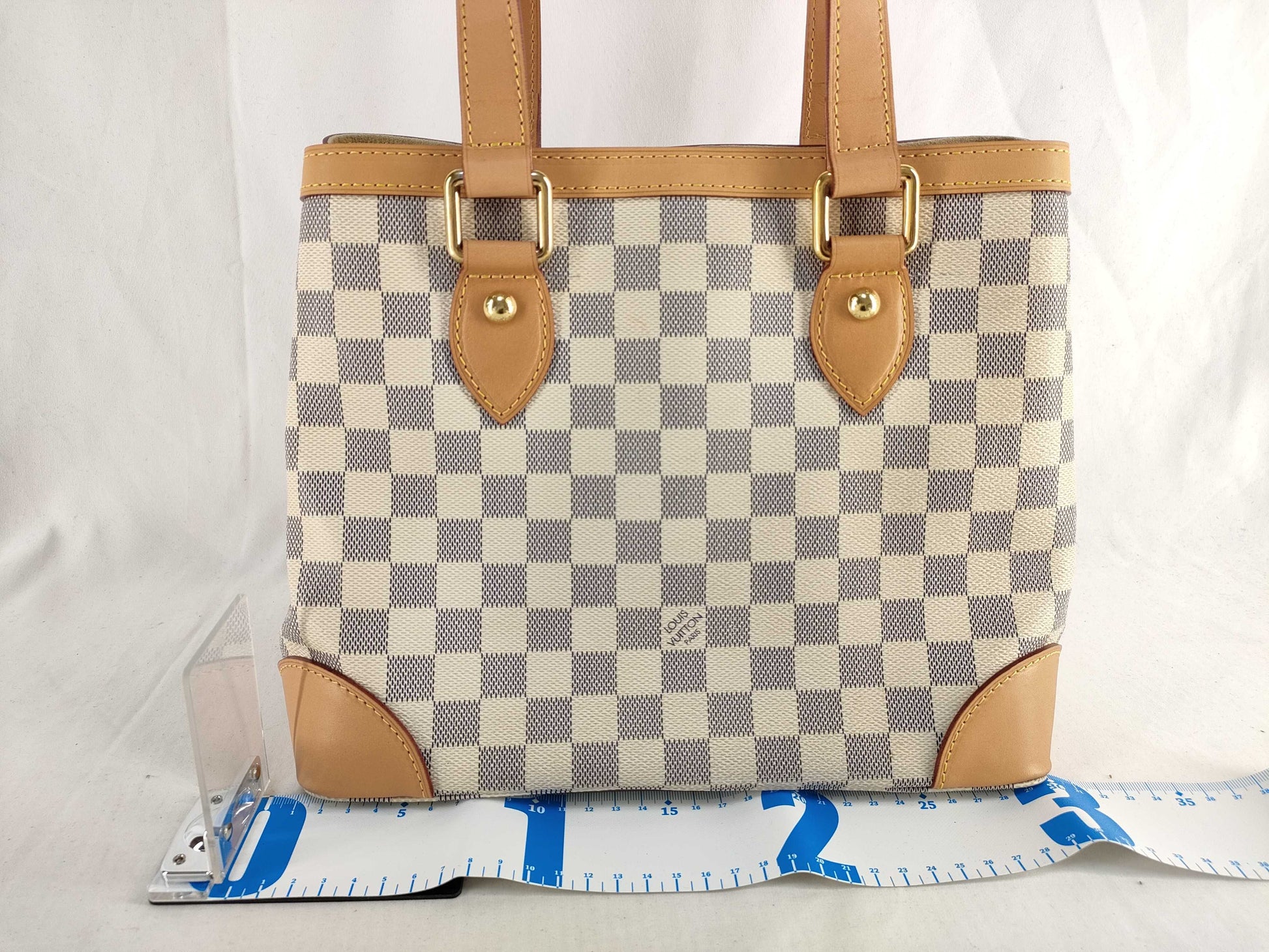 LOUIS VUITTON Damier Azure LV Damier Azul Hampstead Handbag Handbag