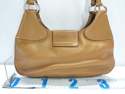 PRADA PRADA BR1202 Shoulder Bag Triangular Plate Vittero Dino Anel Sugero Shoulder Bag