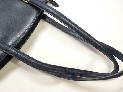 COACH COCAH Coach Tote Bag Leather Navy Tote Bag