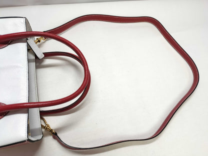 CELINE Celine Bicolor Handbag 2way Shoulder Handbag