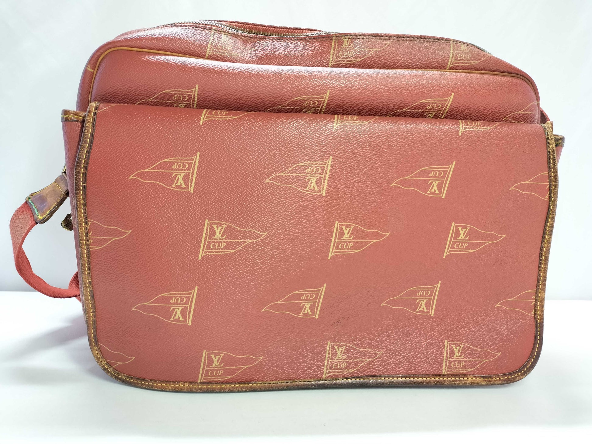 LOUIS VUITTON Louis Vuitton Cup Louis Vuitton 2012 Vuitton Cup Damier Challenge Solar Shoulder Bag N41191 Shoulder Bag