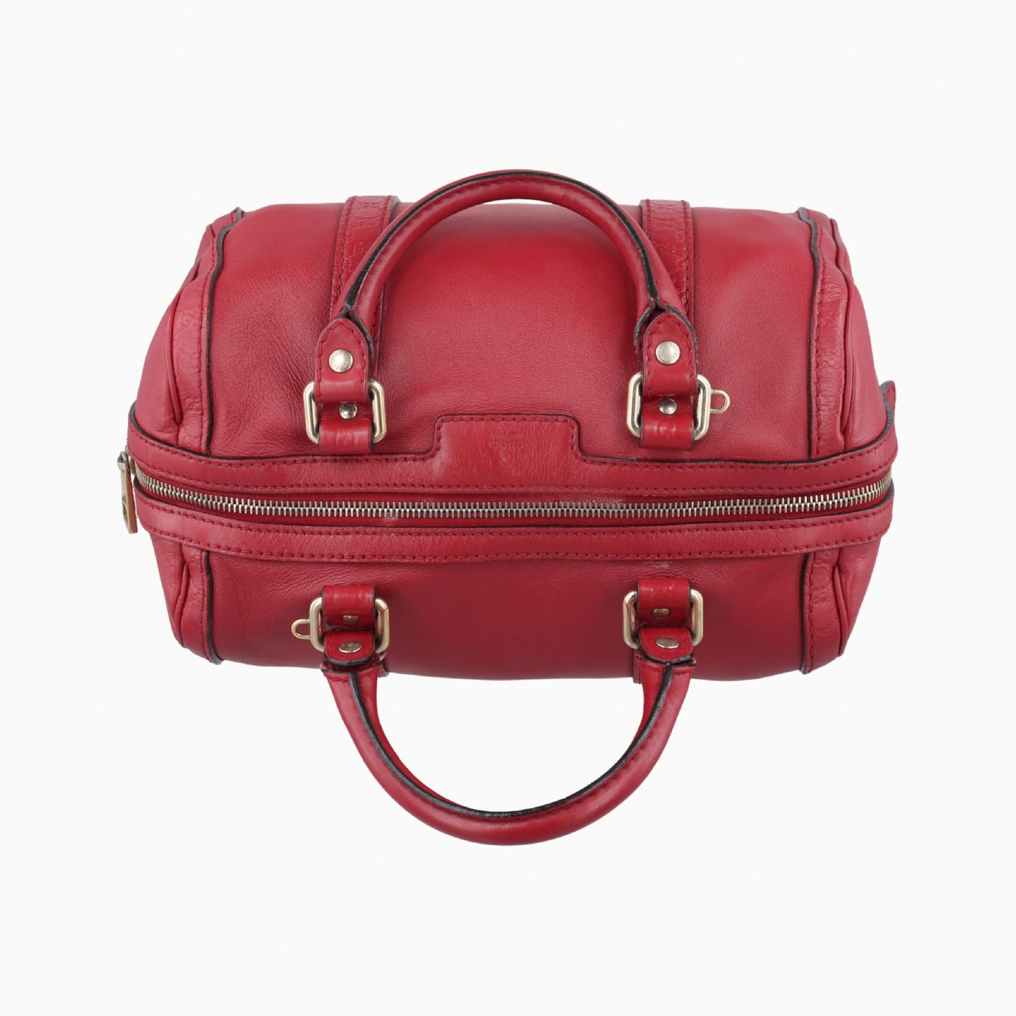 GUCCI Micro Gucci Shima Red Leather 269876 Shoulder Bag