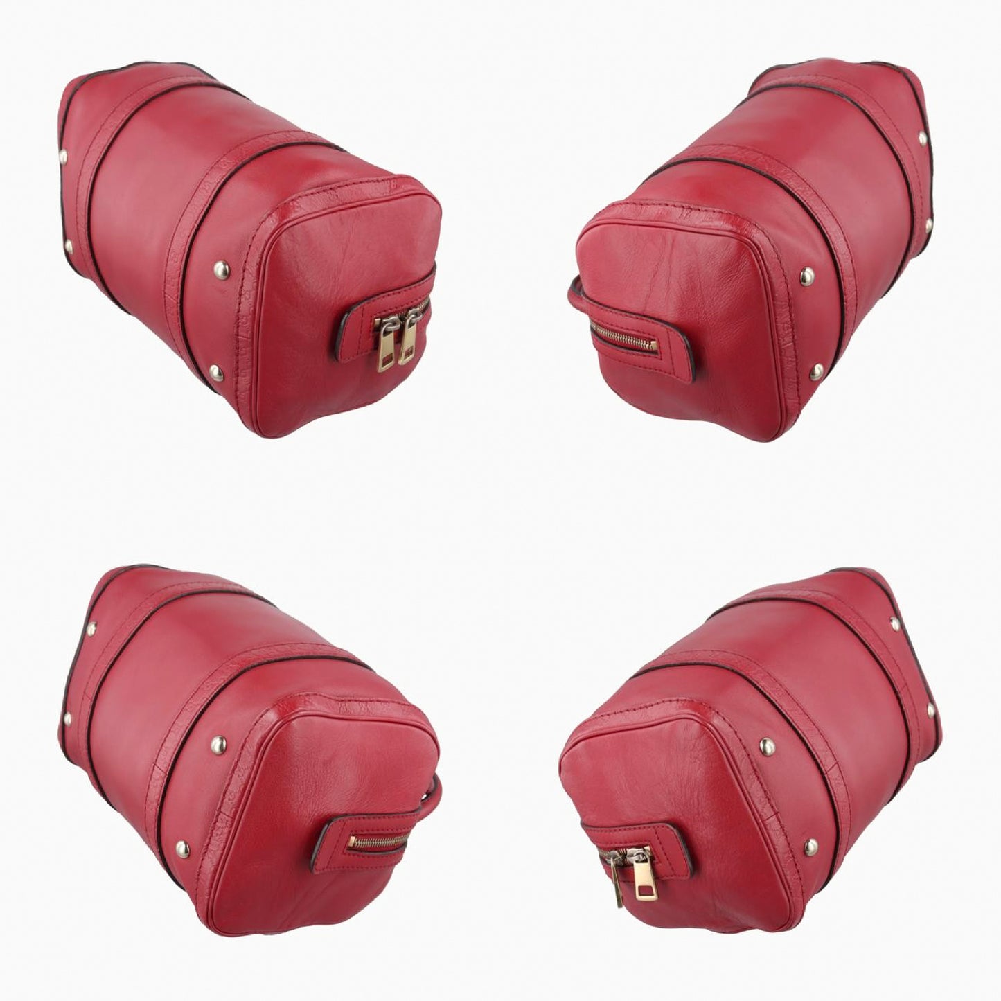 GUCCI Micro Gucci Shima Red Leather 269876 Shoulder Bag