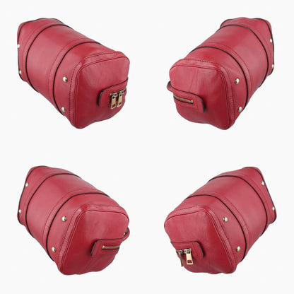 GUCCI Micro Gucci Shima Red Leather 269876 Shoulder Bag