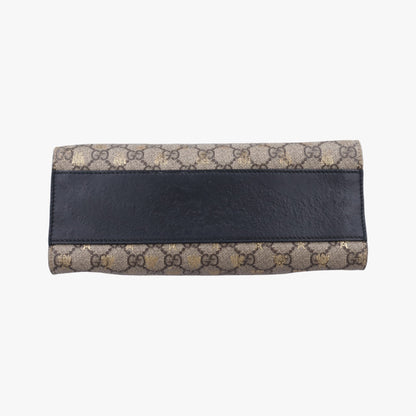 GUCCI Padlock Beige x Multicolor PVC Coated Canvas 498156G027658548 Shoulder Bag