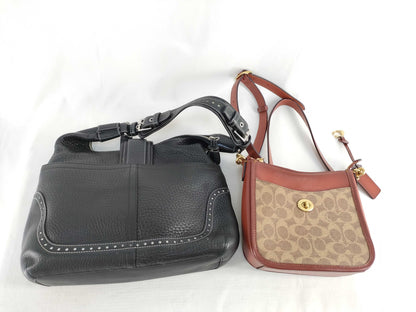 COACH Coach Bag 2 Items Summary / Hamptons Hobo / Signature Crossbody Shoulder Bag