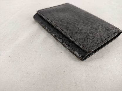 LOUIS VUITTON Taiga Louis Vuitton/Business Card Envelope Card Case, Pass Case, Business Card Holder