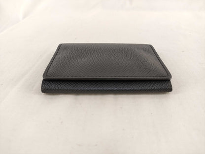LOUIS VUITTON Taiga Louis Vuitton/Business Card Envelope Card Case, Pass Case, Business Card Holder