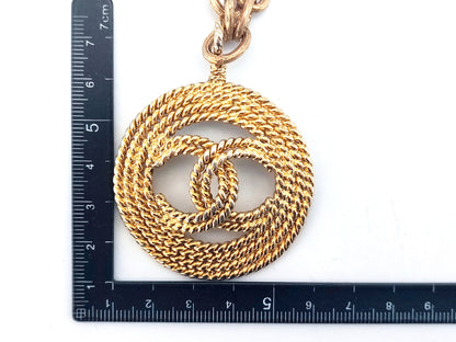 CHANEL Cocomark Mesh Necklace 28 Necklace