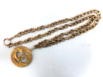 CHANEL Cocomark Mesh Necklace 28 Necklace