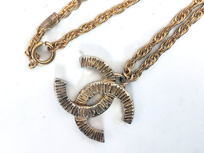 CHANEL Coco Mark Necklace Necklace